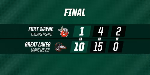 Great Lakes Loons at Fort Wayne TinCaps