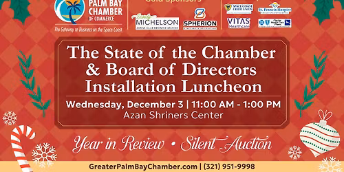 The State of the Chamber & Board of Directors Installation Luncheon