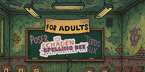 SchadenBee: Adult Spelling Bee for Adults at Waldsch\u00e4nke Ciders