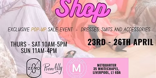 Preloved Prom Fashion Sale - Dresses and Suits