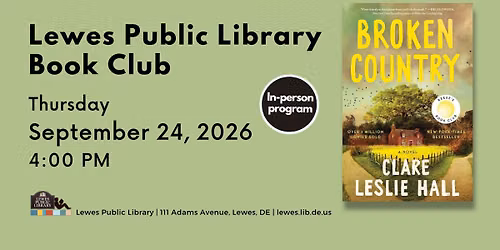 LPL Book Club | Broken Country