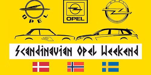 Scandinavian Opel Weekend 2026