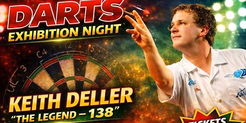 Keith Deller Darts Exhibition