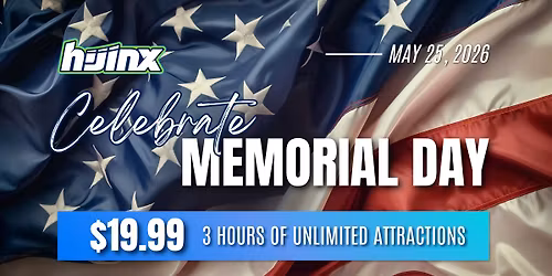 Celebrate Memorial Day at Hijinx!