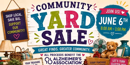 Comfort Keepers Yard Sell 