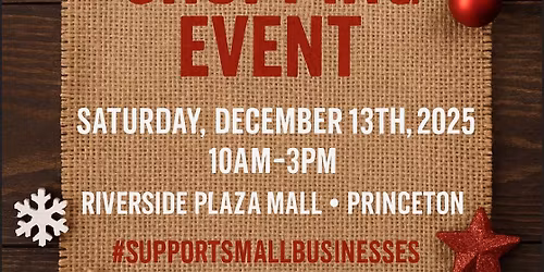 Holiday Shopping Event!