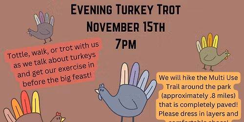 Evening Turkey Trot