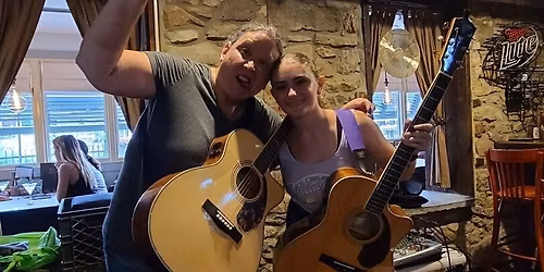 Badass Mama & the Sweet Pea (acoustic duo) at Old Man Rafferty's in Hillsborough, NJ!