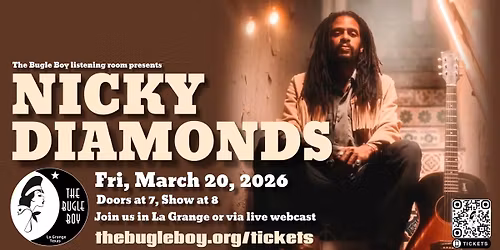 Nicky Diamonds at the Bugle Boy!