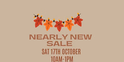 Autumn Nearly New Sale