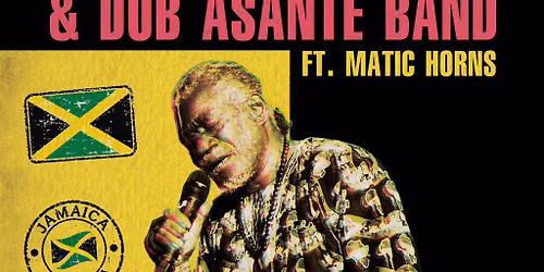 Horace Andy & Dub Ashante Band, Thurs 10th Dec, Chalk, Brighton