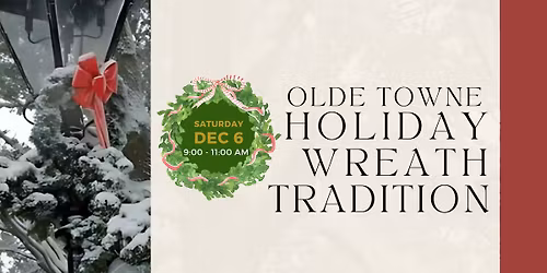 Holiday Wreath Tradition