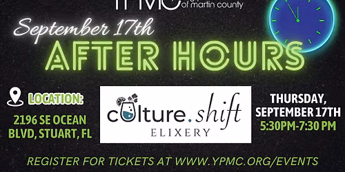September After Hours at Culture Shift Elixery