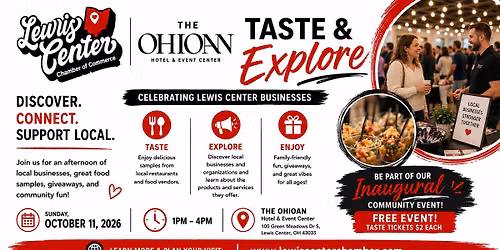 Taste and Explore: Celebrating Lewis Center Businesses 