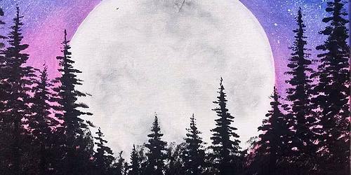 Paint and Sip Event: Moonrise Lake