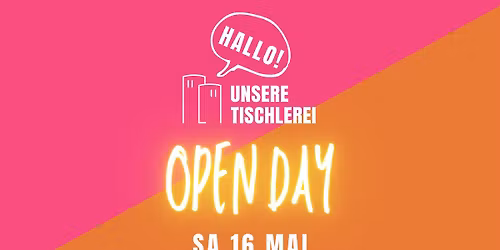 OPEN DAY in der Tischlerei Melk