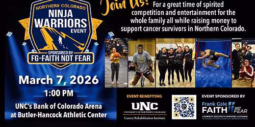 2026 Northern Colorado Ninja Warriors Event