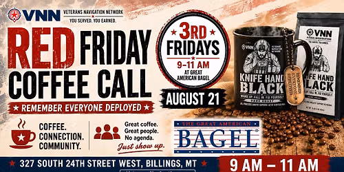 RED Friday COFFEE CALL!