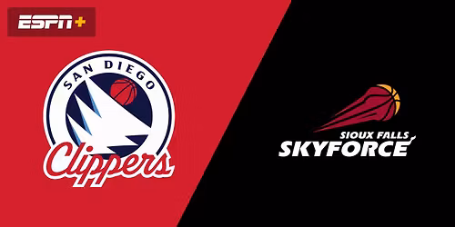 Parking Sioux Falls Skyforce at San Diego Clippers