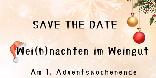Wei(h)nachten im Weingut