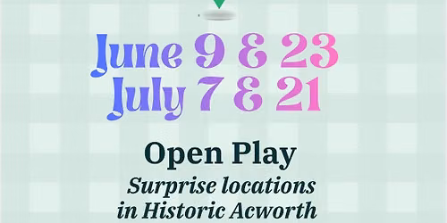 Open Play @???