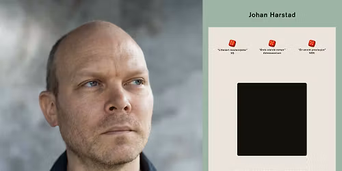 Litt.Sandnes: Johan Harstad om \u00abUnder brosteinen, stranden!\u00bb