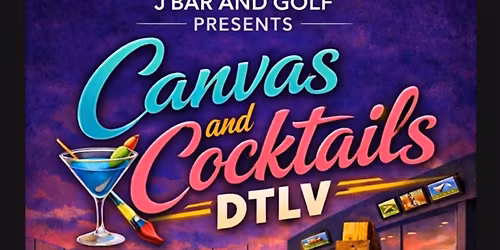 Sip, Putt and Paint at JBar and Golf