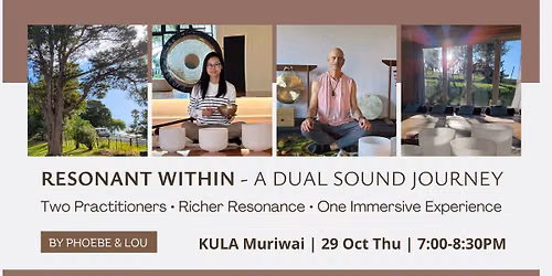 Resonant Within - A Dual Sound Journey | Muriwai | 29 Oct 7PM