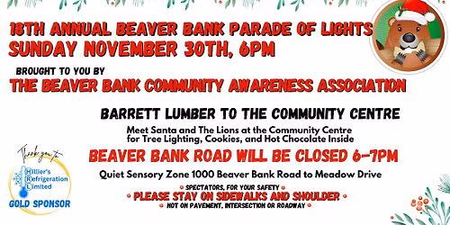Beaver Bank Parade of Lights