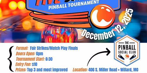 Friday Five Strikes at The Pinball Social Club