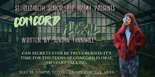 St. Elizabeth RAP Drama presents Concord Floral by Jordan Tannahill