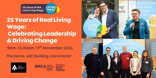 25 Years of Real Living Wage: Celebrating Leadership & Driving Change