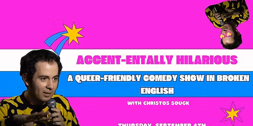 Accent-entally Hilarious: A Queer-Friendly Comedy Show in English (Amsterdam)