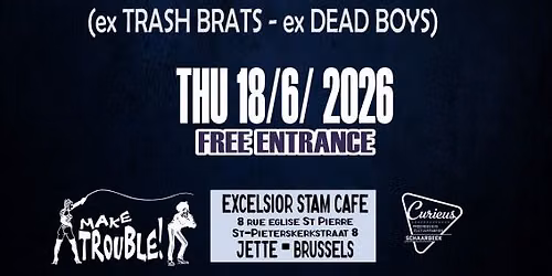 \ud83d\udd25Ricky Rat Unplugged (USA) \ud83d\udd25Former Dead Boys, Trash Brats \ud83d\udd25FREE ENTRY