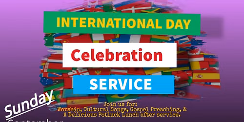 International Day Worship Service