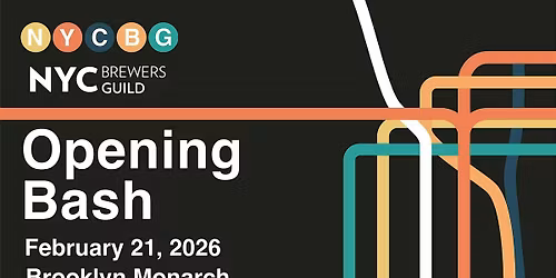 Opening Bash 2026 Hosted by the NYC Brewers Guild