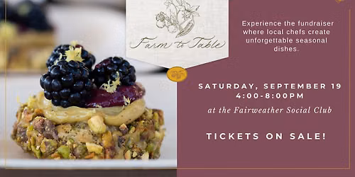 Farm to Table Dinner