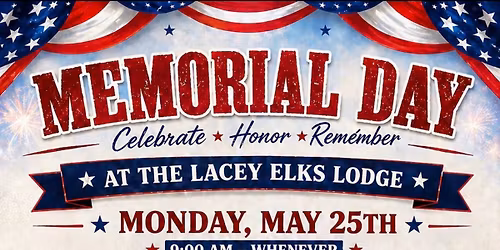 Memorial Day at Lacey Elks Lodge 2518