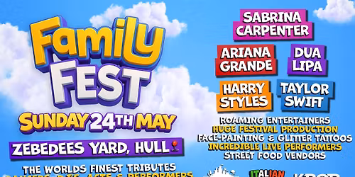 Family Fest - Zebedees Yard.