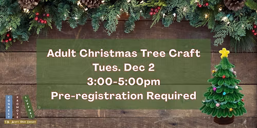 Adult Christmas Tree Craft
