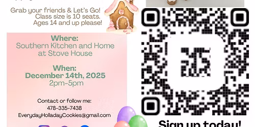 Baking Spirits Bright Cookie Decorating Class