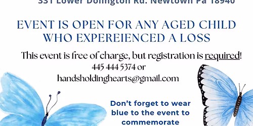 National Children's Grief Awareness Day Event