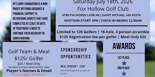 9th Annual Tee Off for Hope