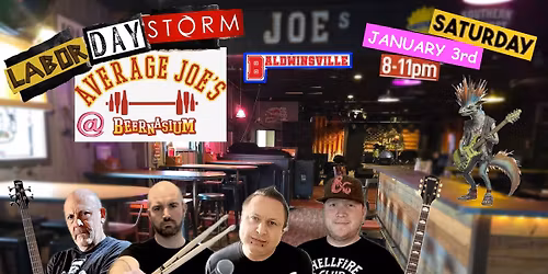 Labor Day Storm Invades Average Joe's Beernasium!