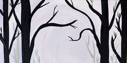 "Ghost of the Forest" Saturday Family Paint
