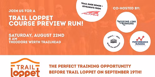 Course Preview Run: Trail Loppet 2026