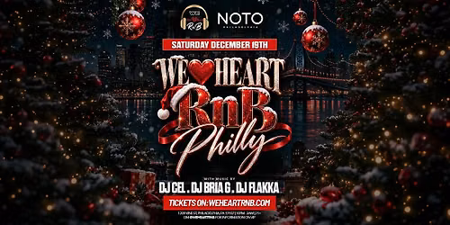 We Heart RnB Philly (Christmas Party)