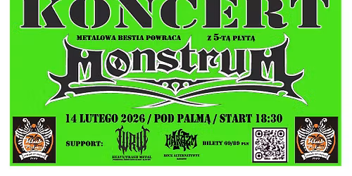 Monstrum-Metalowa Bestia Powraca Z 5-T\u0105 P\u0142yt\u0105|Rzesz\u00f3w - Pod Palm\u0105