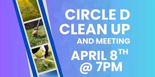Clean Up Day & Meeting 