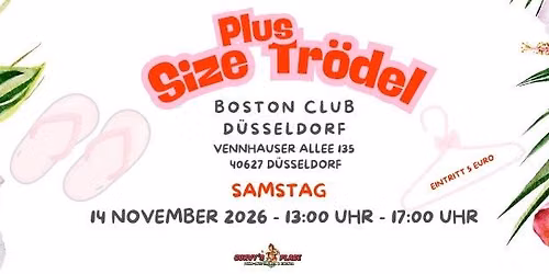 Plus Size Tr\u00f6del D\u00fcsseldorf Boston Club 14.11.26